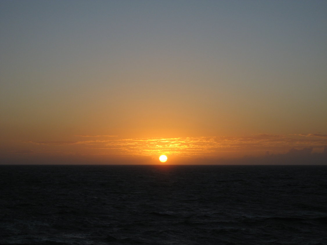 auf den Sonnenaufgang vor Haiti (180)