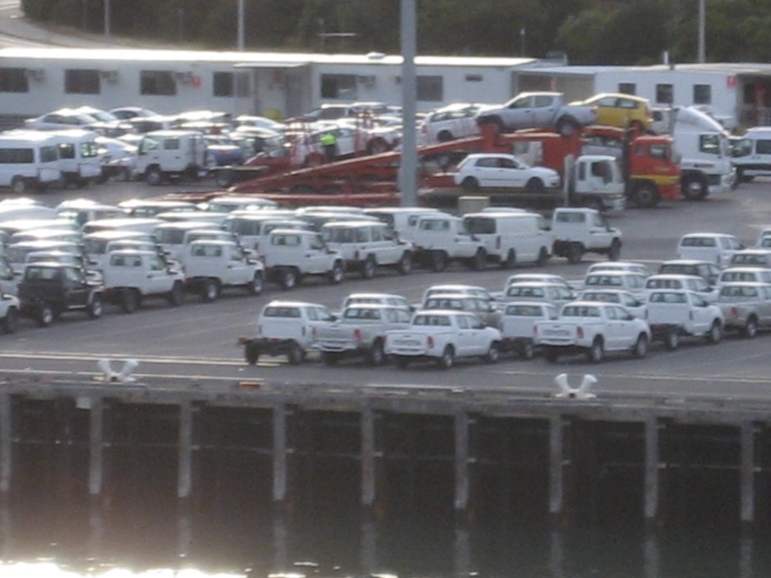 auf den Anleger Outer Harbour Passenger Terminal (180)