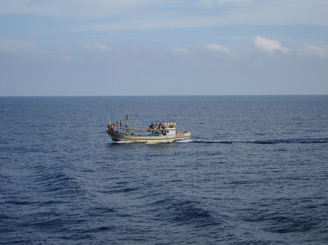 Mißtrauisch beäugen wir jedes Schiff (180)