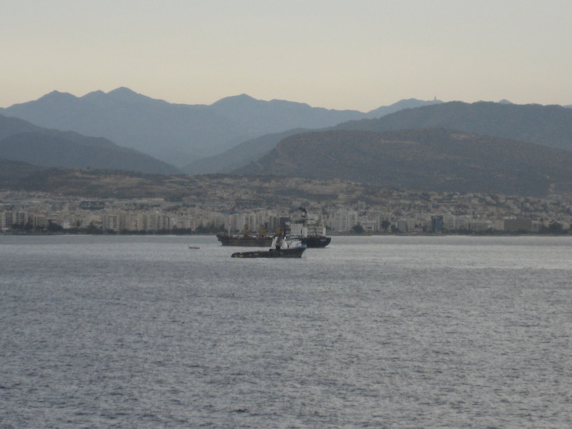 Europa begrüßt uns mit schlechtem Wetter. (180)